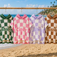 Thumbnail for Personalized Hooded Towel – Morbido e unico – Accappatoio da bagno personalizzato per bambini
