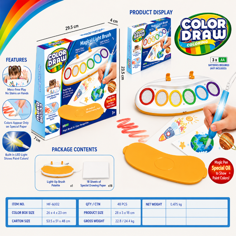 Color Draw – Creativo e pulito – Set da disegno