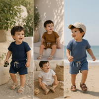 Thumbnail for Baby Summer Outfit – Leggero e confortevole – Set di abbigliamento