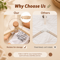 Thumbnail for Wooden Baby Rattle Toy – Sensorialità e sicurezza – Baby Gym