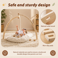 Thumbnail for Wooden Baby Rattle Toy – Sensorialità e sicurezza – Baby Gym