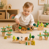 Wooden Forest Blocks – Creatività e sviluppo – Set di blocchi da impilare in legno