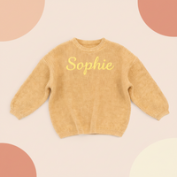 Thumbnail for Personalized Baby Sweater – Unico e pieno d'amore – Maglione personalizzato ricamato per neonati
