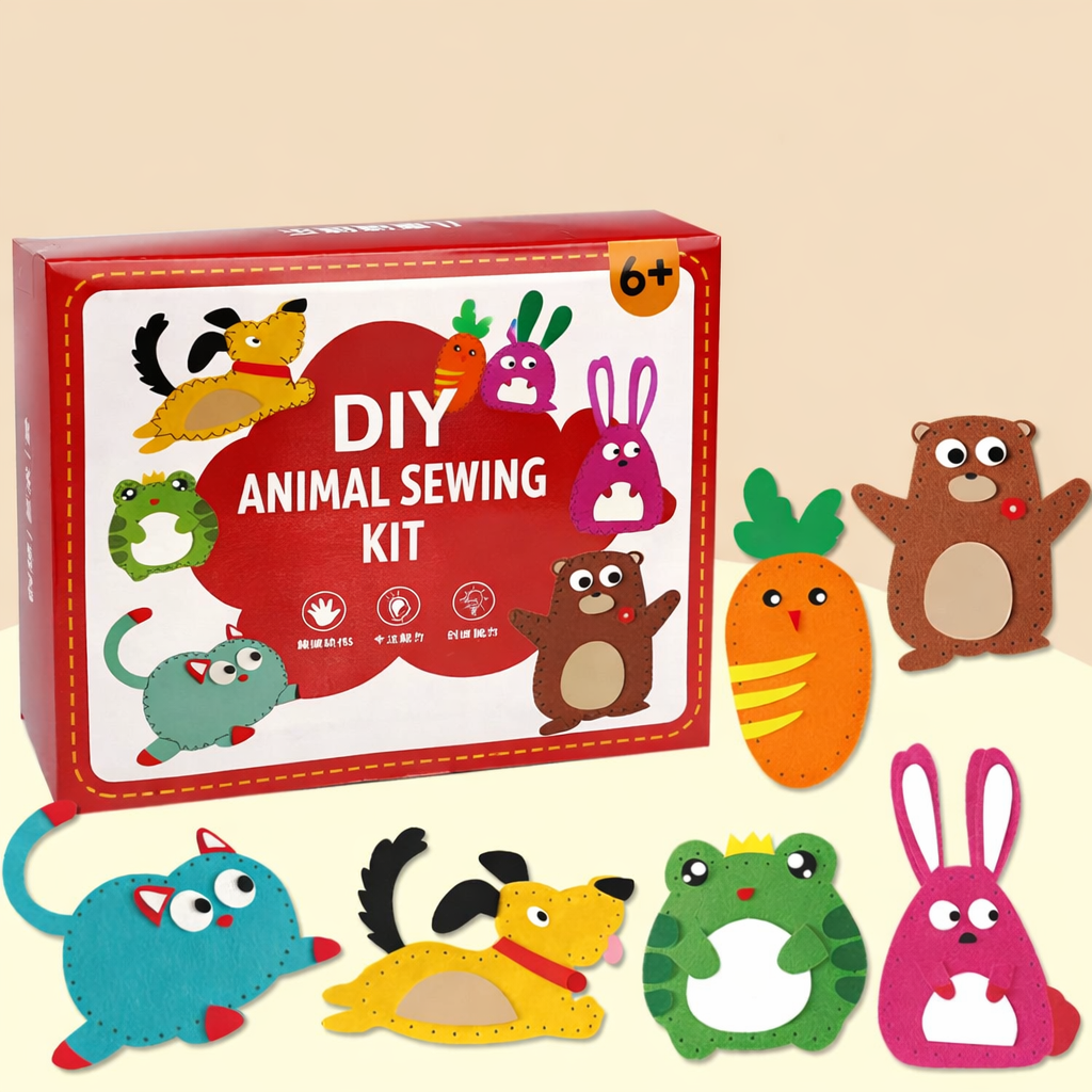 HappyStitches – Creativo ed educativo – Set da cucito giocoso