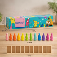 Thumbnail for WoodenMatch – Intelligente e divertente – Gioco dei colori Montessori