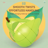 FruitCube – Colorato e stimolante – Puzzle Montessori con frutta