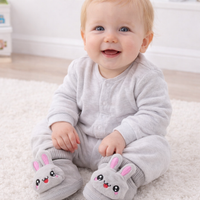 Thumbnail for CuddleSteps – Calde e antiscivolo – Pantofole per bambini con animali