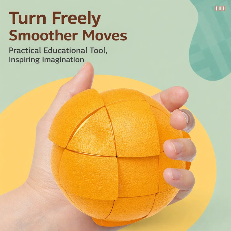 FruitCube – Colorato e stimolante – Puzzle Montessori con frutta