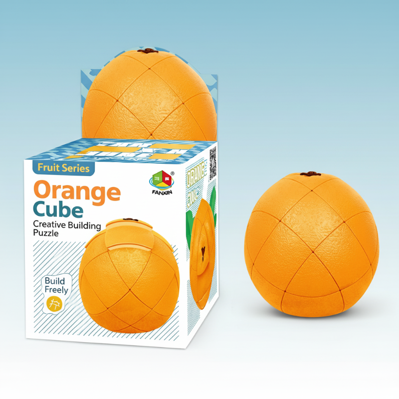 FruitCube – Colorato e stimolante – Puzzle Montessori con frutta