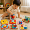 TinySkills – Creativo ed educativo – Tavola magnetica Montessori “Busy Board”
