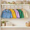 Candy Color Giacca di jeans – Giacca in denim leggera per bambini