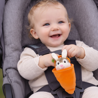 Thumbnail for Personalized Bunny – Il regalo di Pasqua perfetto - Coniglietto di peluche con carota e nome