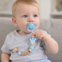 Thumbnail for Personalized Pacifier Chain – Sicuro ed elegante - Portaciuccio personalizzato