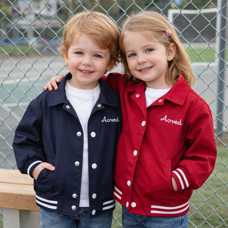UrbanCub – Robusto ed elegante – Giacca da baseball per bambini