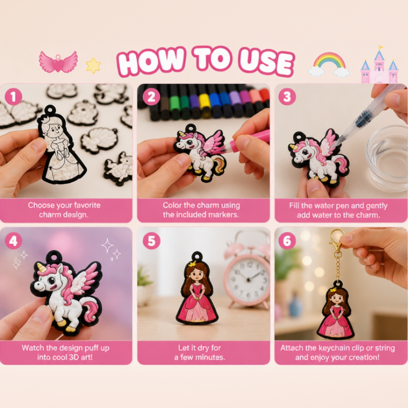 Magic Puff Paint – Creativo e interattivo – Kit di lavoretti con una magica consistenza schiumosa