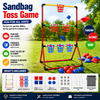 Sandbag Toss Game – Interattivo e all'aperto – Set di giochi con sacchetti di semi