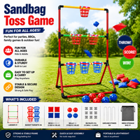 Thumbnail for Sandbag Toss Game – Interattivo e all'aperto – Set di giochi con sacchetti di semi