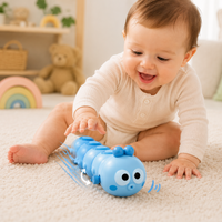Thumbnail for Wind-Up Caterpillar – Ludico e dinamico – Giocattoli da gattonare
