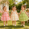 Tulip Mesh Dress – Eleganza e comfort – Abito da bambina