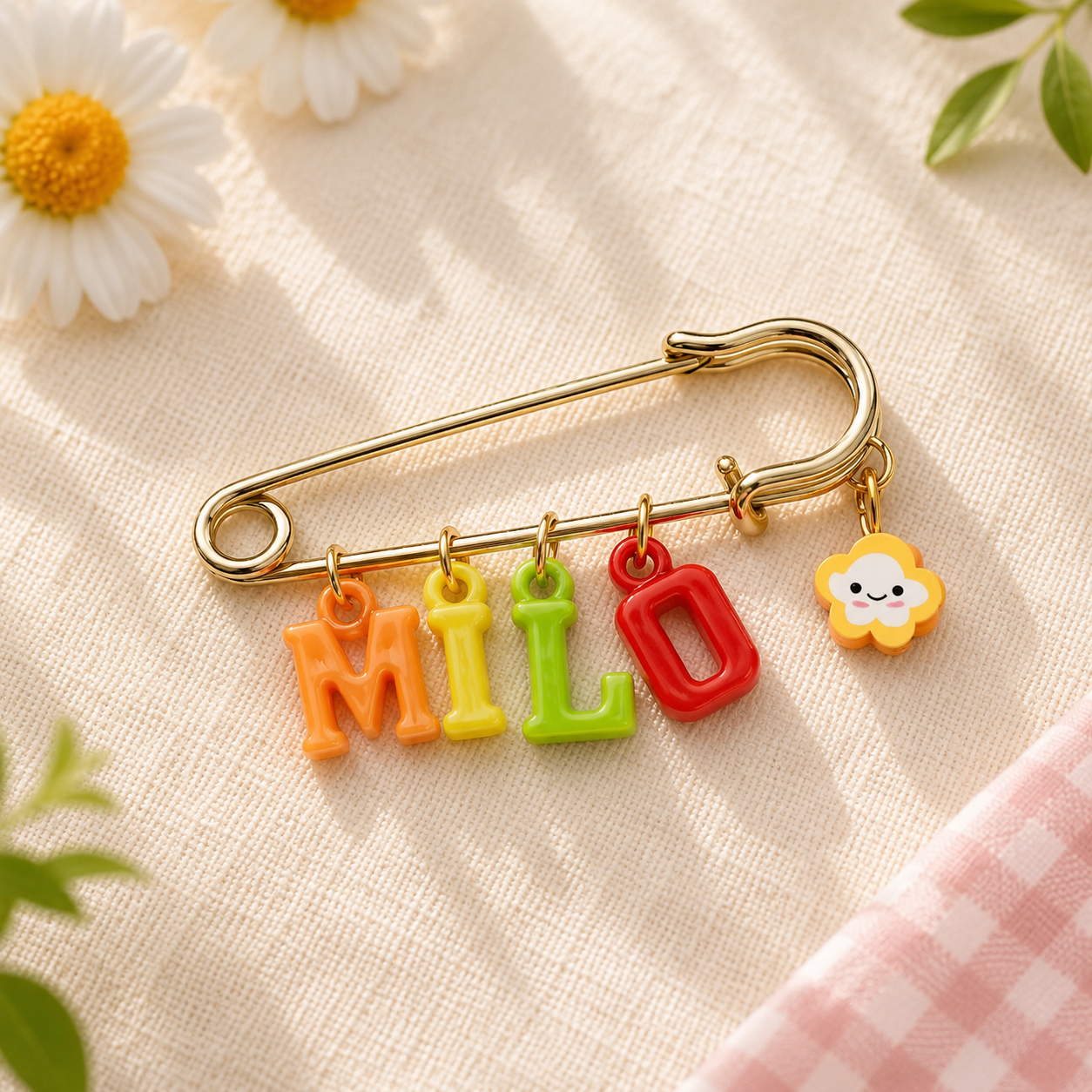 Personalized Charm Pin – Personale ed elegante – Spilla con nome