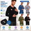 Kangaroo Pocket Shirt – Comodo e pratico – T-shirt con marsupio per uomo