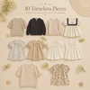 Girls Summer Fashion Top – Leggero e comodo – Top vintage da bambina