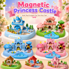 Magnetic Princess Castle – Creativo e magico – Set da gioco con casa delle bambole magnetica