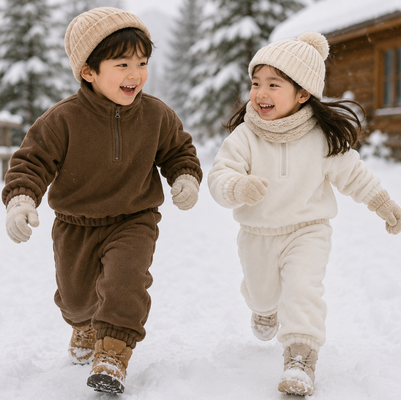 Winter Tracksuit – Caldo e confortevole – Completo invernale per bambini