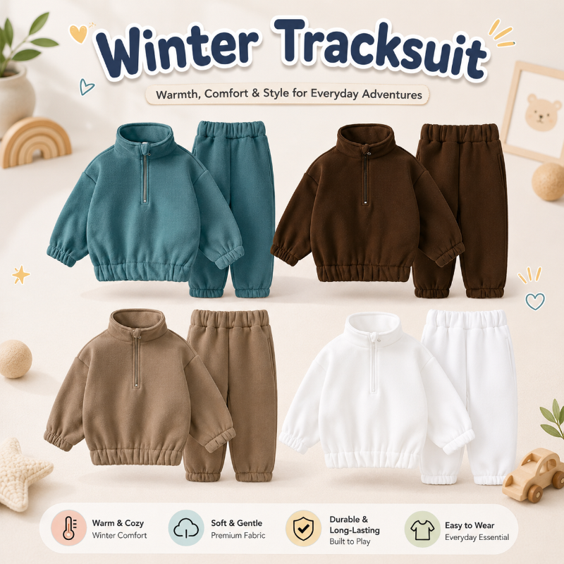 Winter Tracksuit – Caldo e confortevole – Completo invernale per bambini
