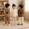 Baby Bear Fleece Vest – Caldo e morbido – Gilet da bambino con orsacchiotto