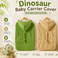 Thumbnail for Dinosaur Baby Carrier Cover – Calore e comfort – Coperta Dino Baby