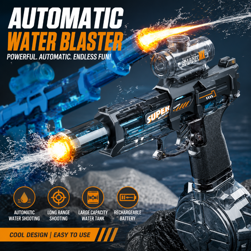 Automatic Water Blaster – Attivo e interattivo – Pistola ad acqua