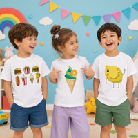 Thumbnail for Boys & Girls Summer Tee – Comfort e allegria – T-shirt per bambini con una simpatica stampa