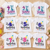 Birthday Graphic Tee – Carina e leggera – Maglietta per bambini per il compleanno