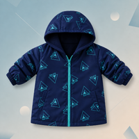 Thumbnail for Reversible Kids Jacket – Impermeabile e antivento – Giacca leggera