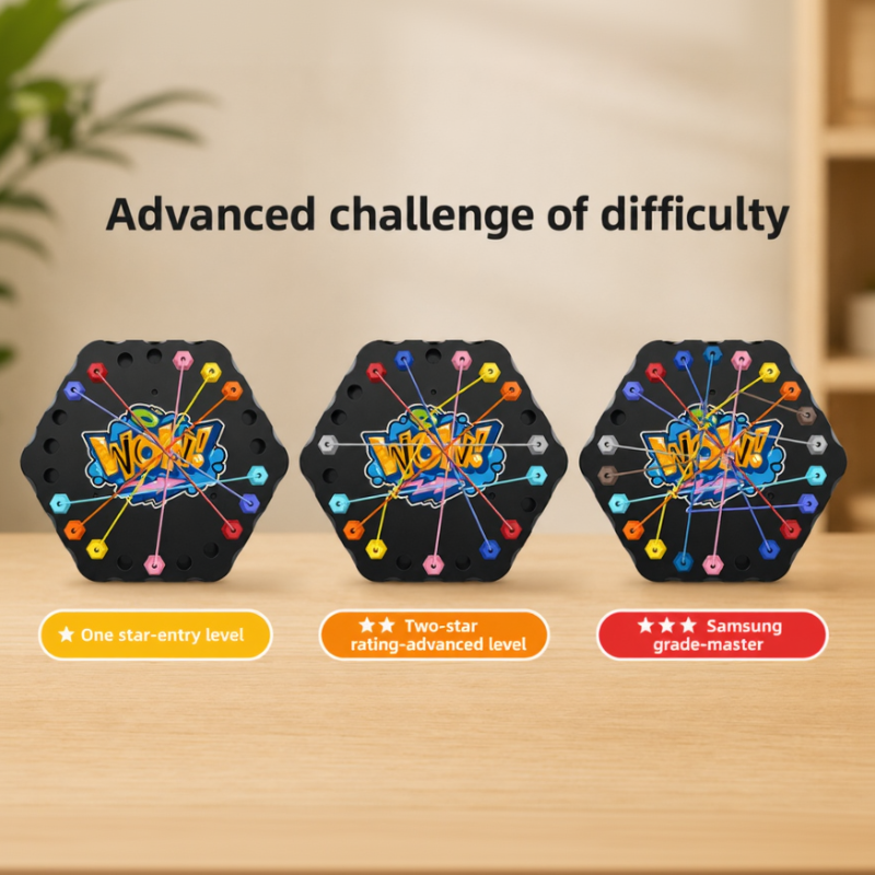 Color Rope Logic Game – Pensare e interagire – Gioco da tavolo