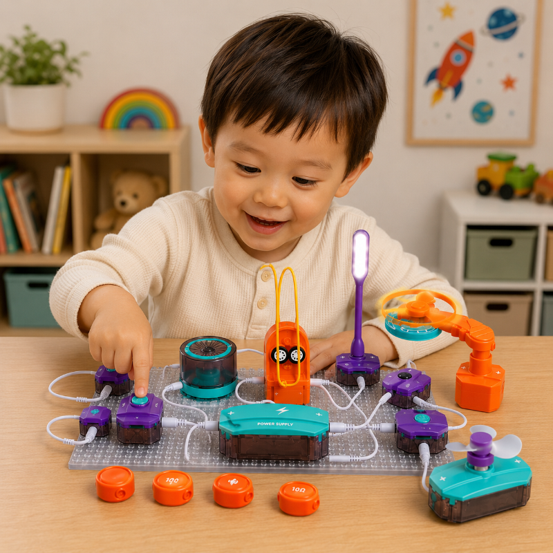 STEM Electronic Building Kit – Istruttivo e tecnico – Set di esperimenti sul circuito