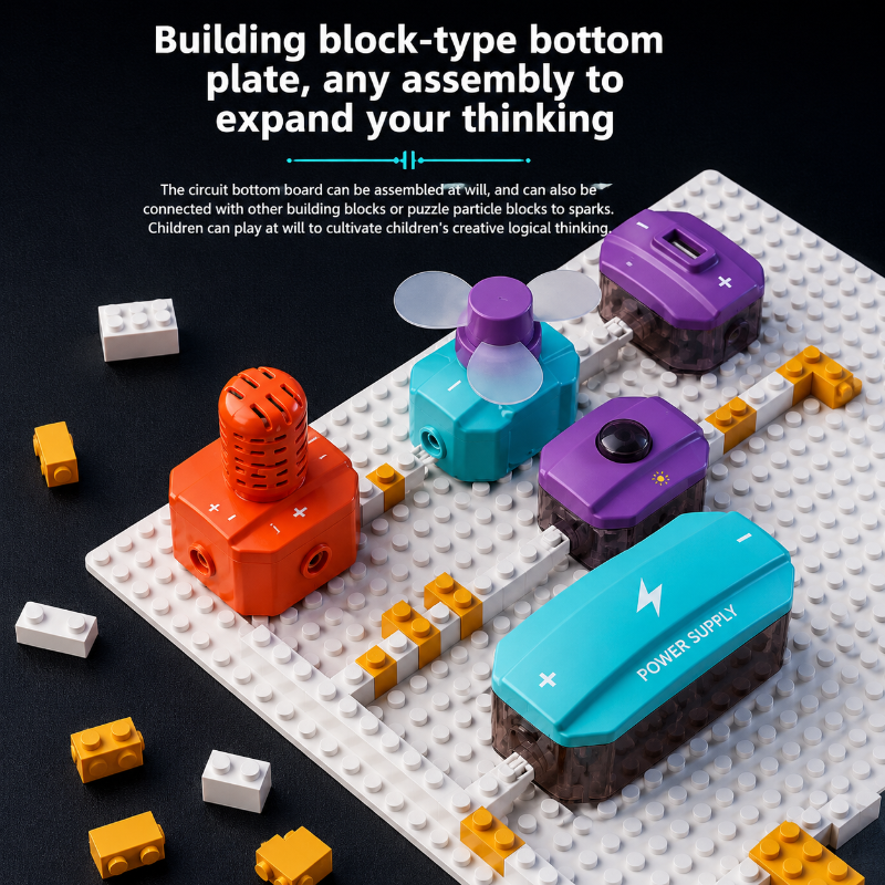 STEM Electronic Building Kit – Istruttivo e tecnico – Set di esperimenti sul circuito