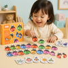 Wooden Letter Matching Game – Apprendimento e gioco – Puzzle dell'alfabeto