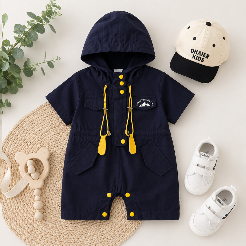 Mini Fashion™ - Fresco ed estivo - Tuta per neonato