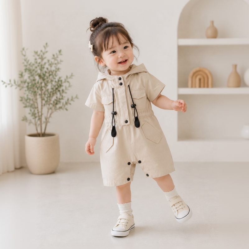 Mini Fashion™ - Fresco ed estivo - Tuta per neonato