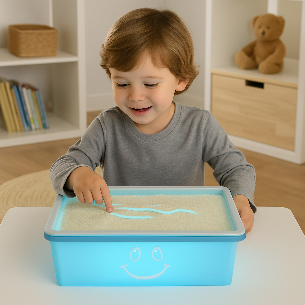 MiniDunes – Creativo e interattivo – Set da gioco con sabbia