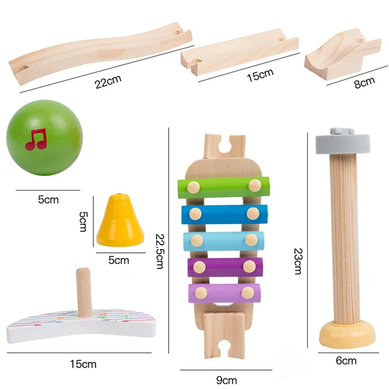 Music Marble Track™ - Melodie Montessori - Giocattoli sensoriali
