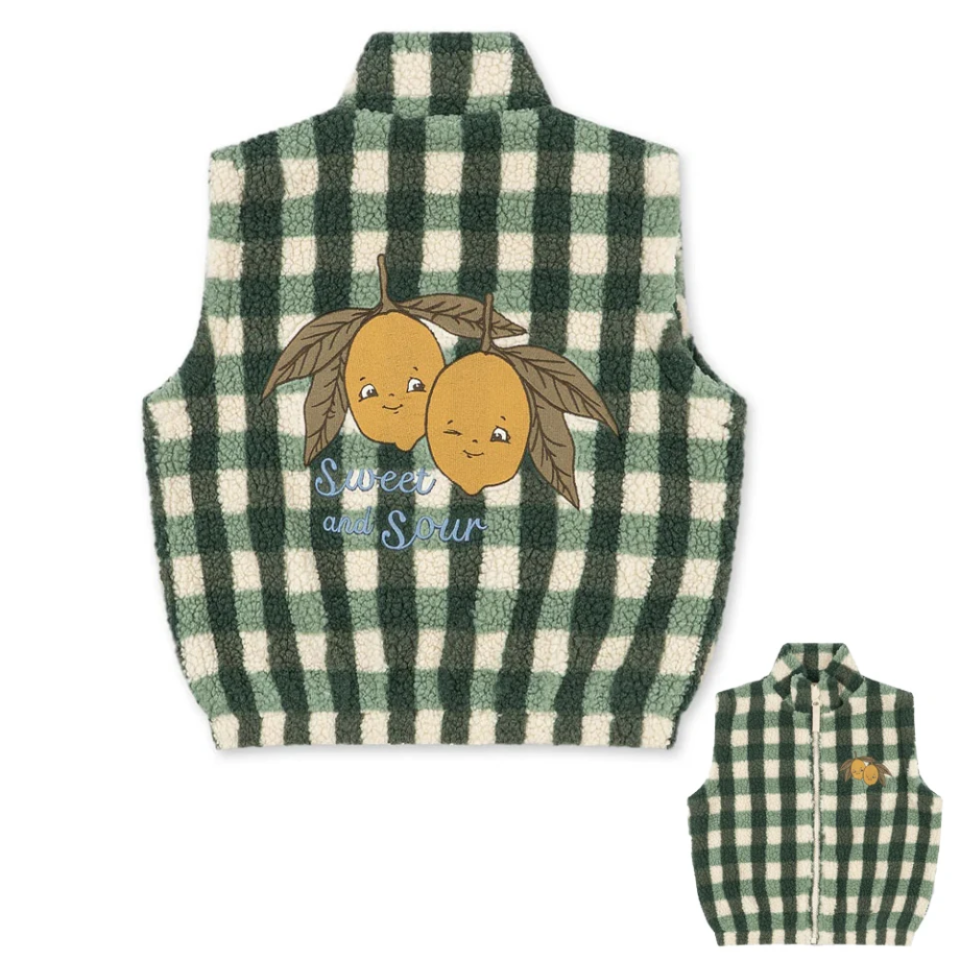 WarmHug – Comoda e alla moda – Giacca in pile per bambini con stampe divertenti