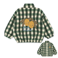 Thumbnail for WarmHug – Comoda e alla moda – Giacca in pile per bambini con stampe divertenti