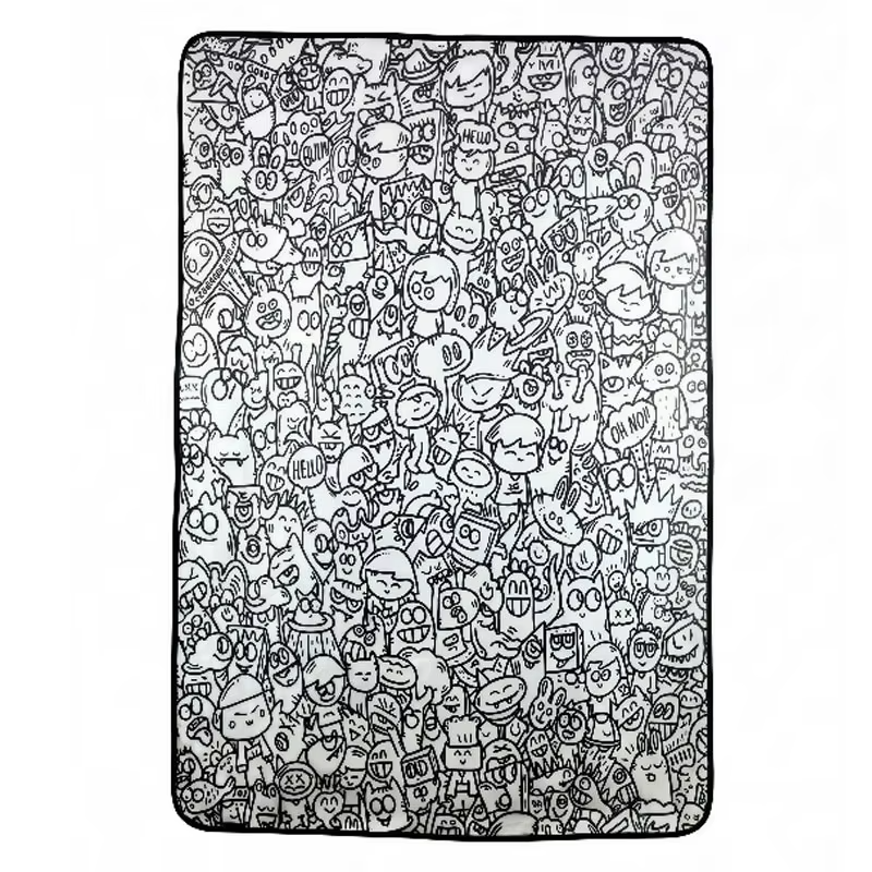 ColorFun – Creativo e istruttivo – Grande coperta da colorare