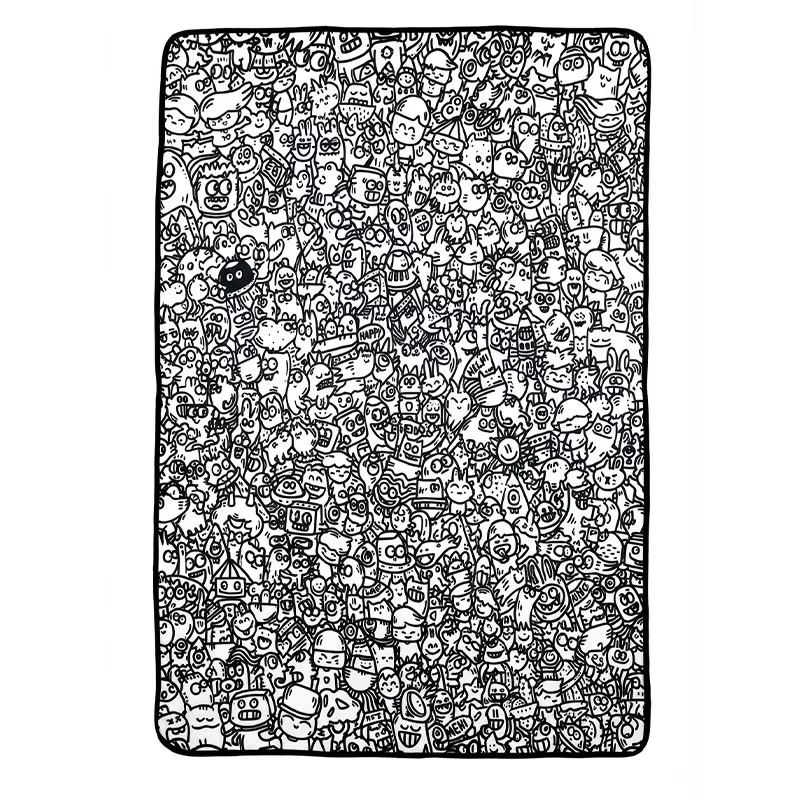 ColorFun – Creativo e istruttivo – Grande coperta da colorare