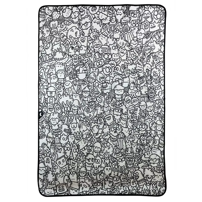 ColorFun – Creativo e istruttivo – Grande coperta da colorare
