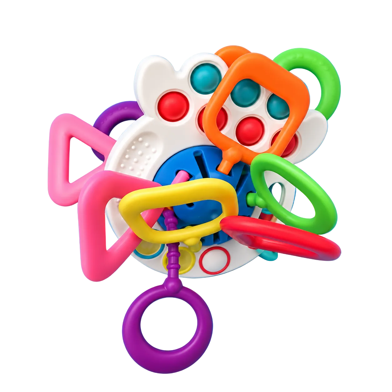 UfoToy™ - Cresci e gioca! - Giocattolo sensoriale con cordini in silicone