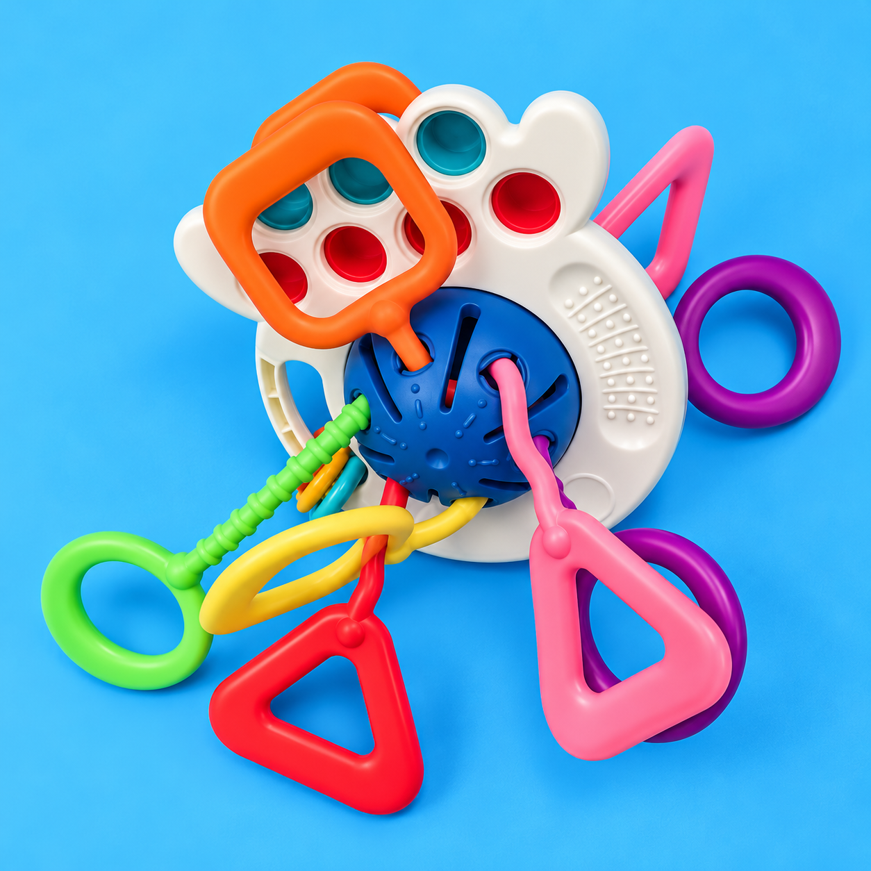 UfoToy™ - Cresci e gioca! - Giocattolo sensoriale con cordini in silicone